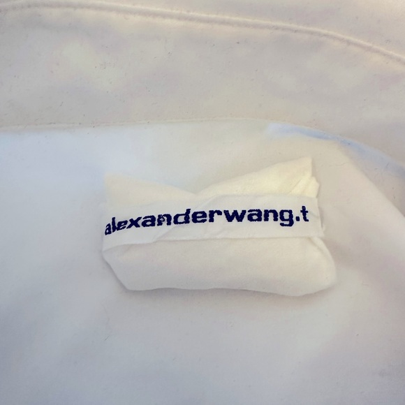 Alexander Wang Drawstring Cropped Shirt - Picture 7 of 11